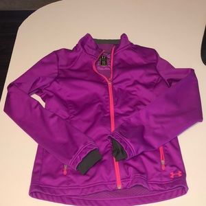 Girls XL Under Armor full zip Jacket